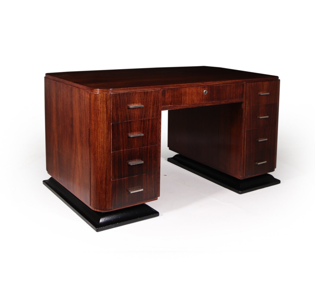 French art Deco Original Rosewood Desk – The Furniture Rooms