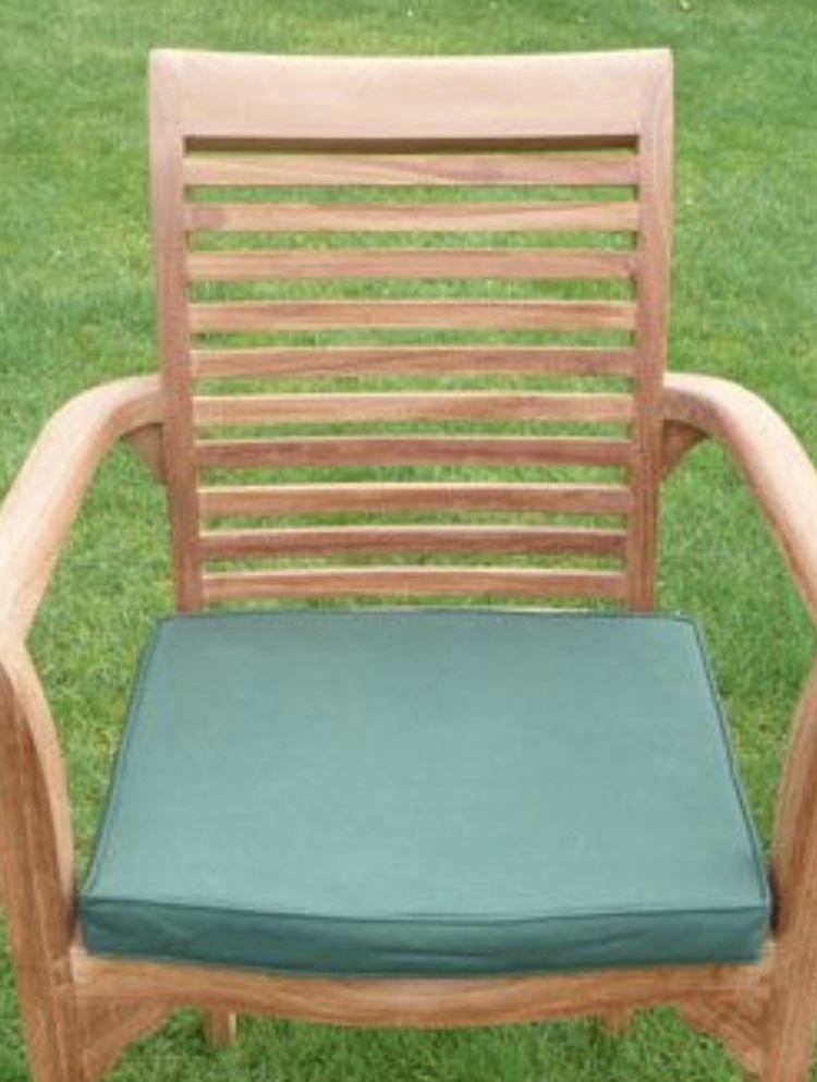 2x Teak Stacking Garden Chairs – Outdoor Furniture – LMC Trading