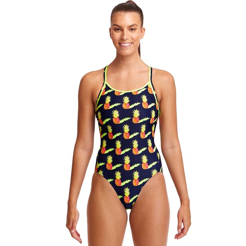 Funkita – Golden Circle – Ladies Diamond Back One Piece Ladies 8 – Aqua Swim Supplies