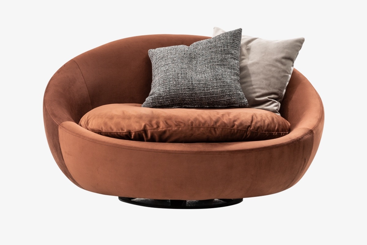Gauss Armchair – Pera 750 Navy Blue – Novia Furniture