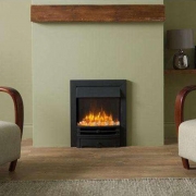 Gazco Logic2 Electric Chartwell Fire – Polished Stainless Steel