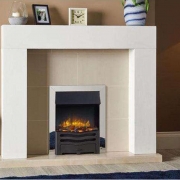 Gazco Logic2 Electric Wave Fire – Brushed Steel Effect