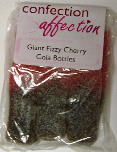 Giant Fizzy Cherry Cola Bottles 6’S – Confection Affection