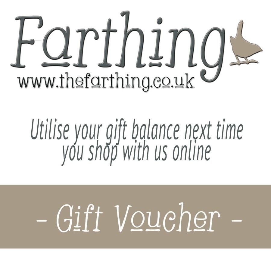 Gift Vouchers at the Farthing – £10.00