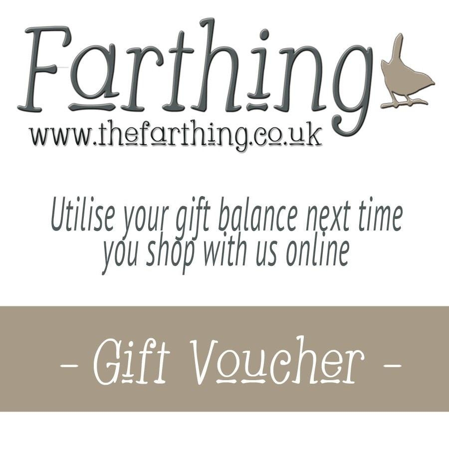 Gift Vouchers at the Farthing – £10.00