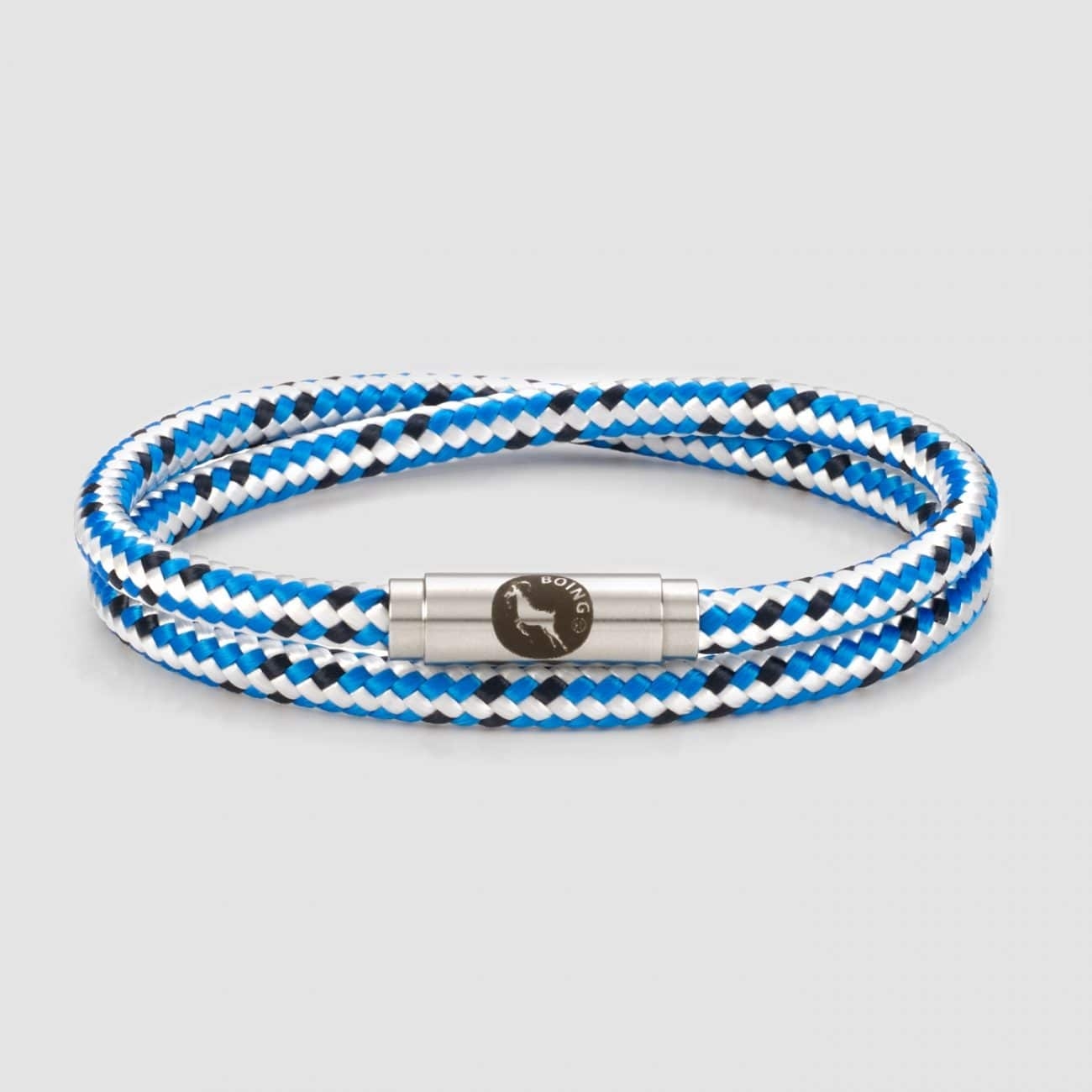 Glacier – Silver – Double Wrap – Boing Apparel- Boing Jewellery