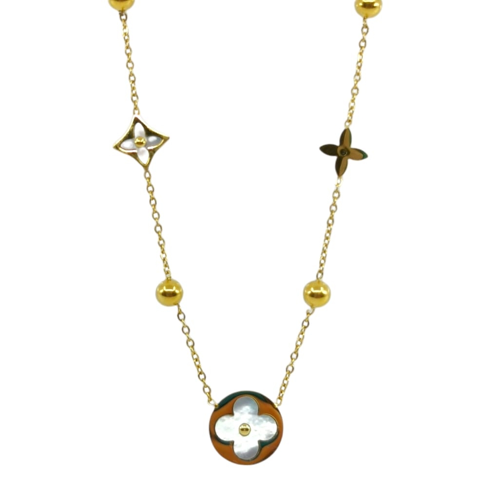 Gold Canum Necklace £34.99 50+5cm – Gold – Ezavision