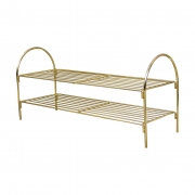 Gold Shoe Rack by Native Home & Lifestyle – Furniture & Homeware – The Luxe Home