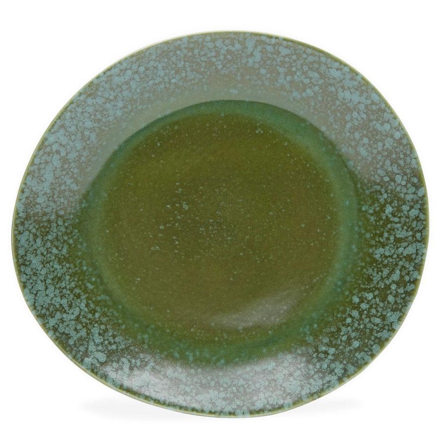 Ceramic 70’S Side Plate Green – HK Living – Folk Interiors