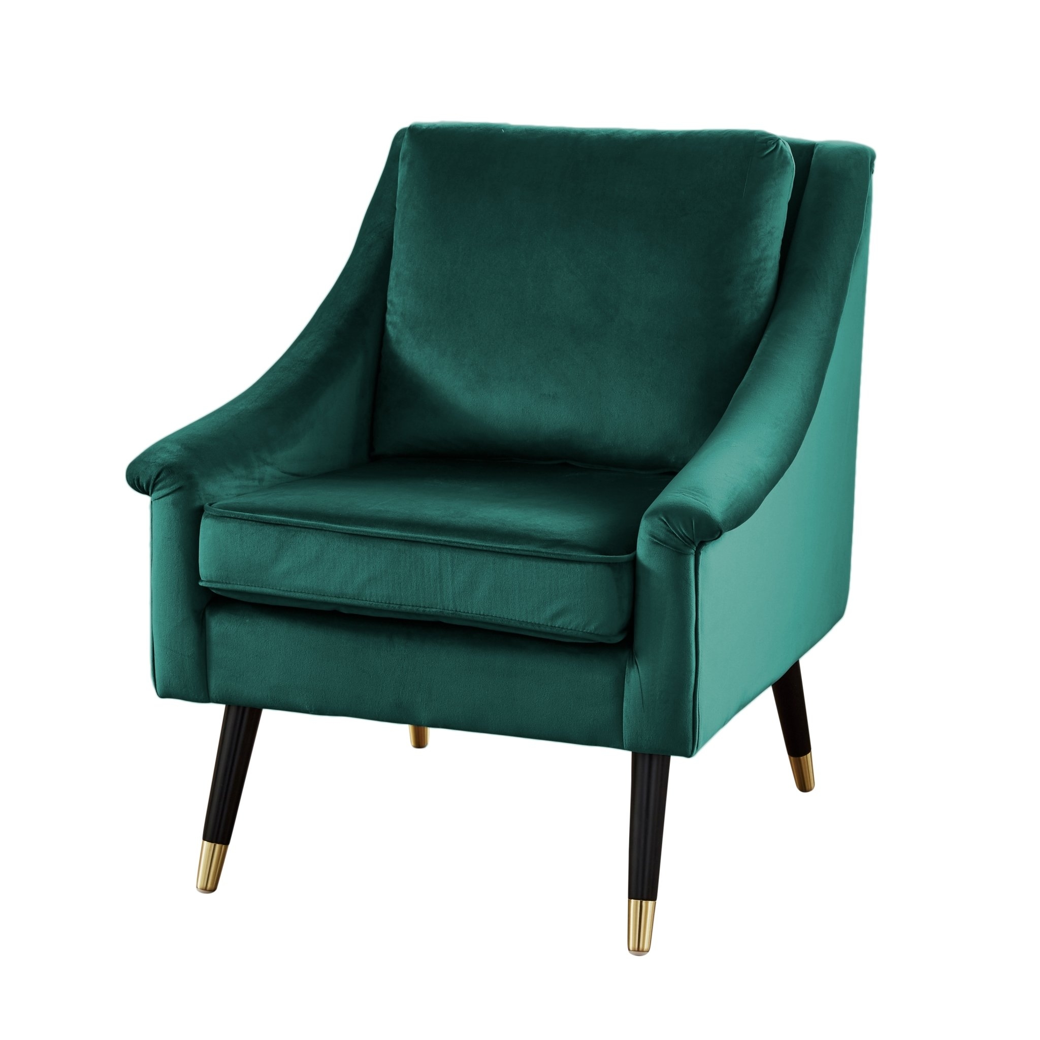 Green Velvet Armchair by Native Home & Lifestyle – Furniture & Homeware – The Luxe Home
