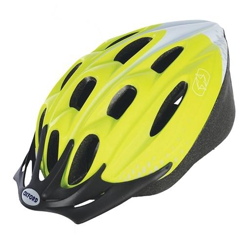 Bicycle Helmets Adults Oxford F15 – 53-58CM / FLUORESCENT YELLOW