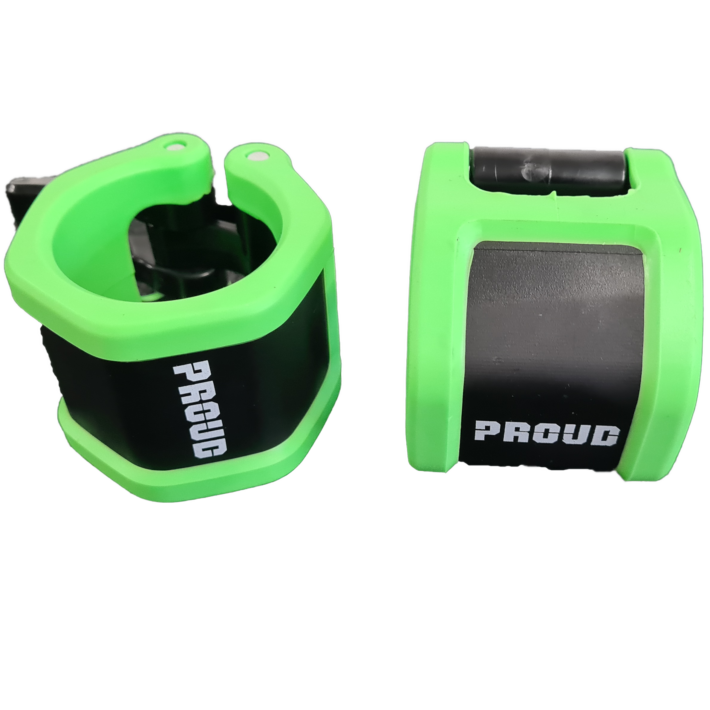 Proud Barbell Collars – Super Strong Fitness Green – SuperStrong Fitness