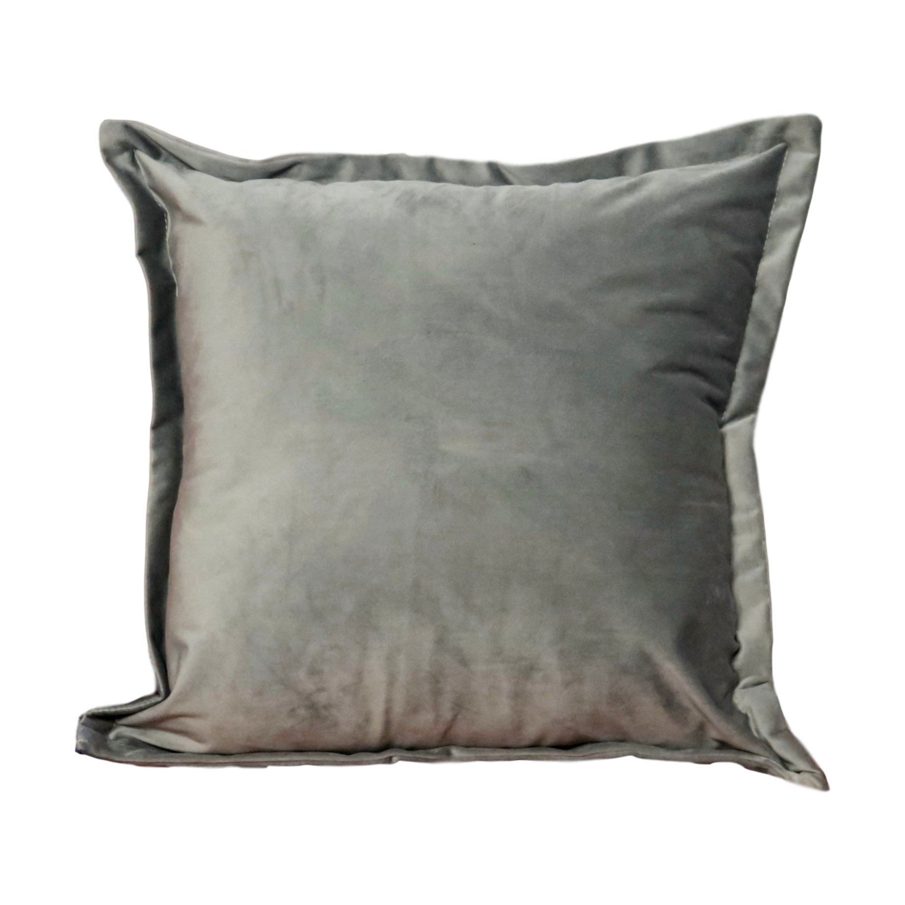 Grey Velvet Cushion Cover by Native Home & Lifestyle – Furniture & Homeware – The Luxe Home