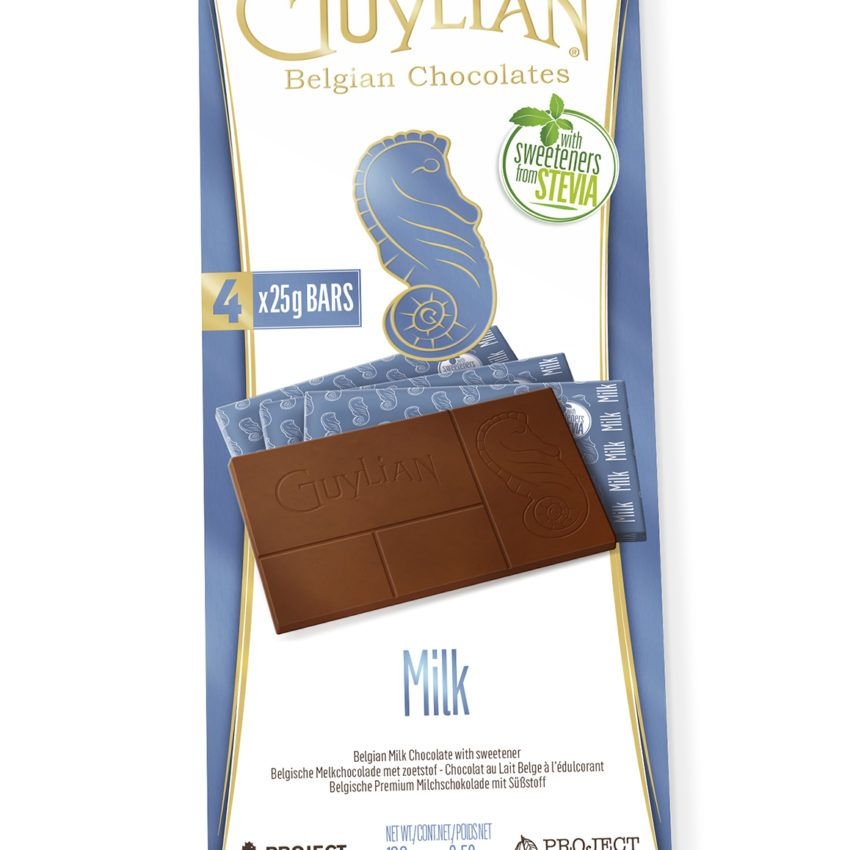 Guylian No Sugar Added Belgian Milk Chocolate 100g – Confection Affection