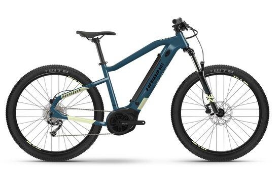 Haibike HardSeven 5 2021 Unisex Electric Mountain Bike – Blue – 47 cm