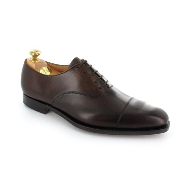 Crockett & Jones Mens Hallam Oxford Shoes – E Fitting – Leather – 6 – Robert Old & Co