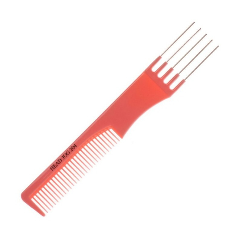 Head Jog 204 Metal Pin Comb Pink – Hair Supplies Direct