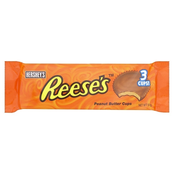 Hershey’s Reese’s Peanut Butter Cups 3’s 51g – Confection Affection