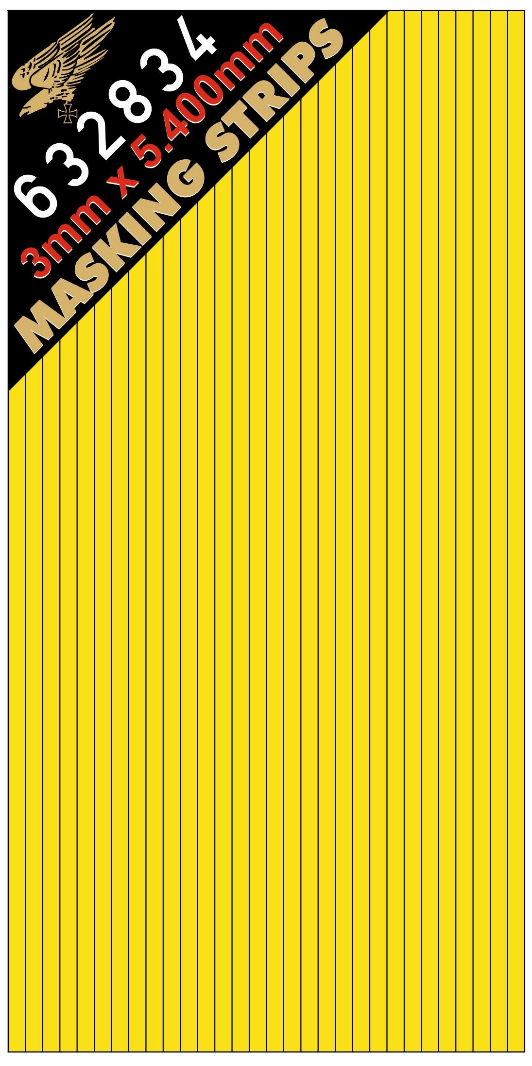 HGW – Masking Strips – 3mm – # 632834 – Model Hobbies