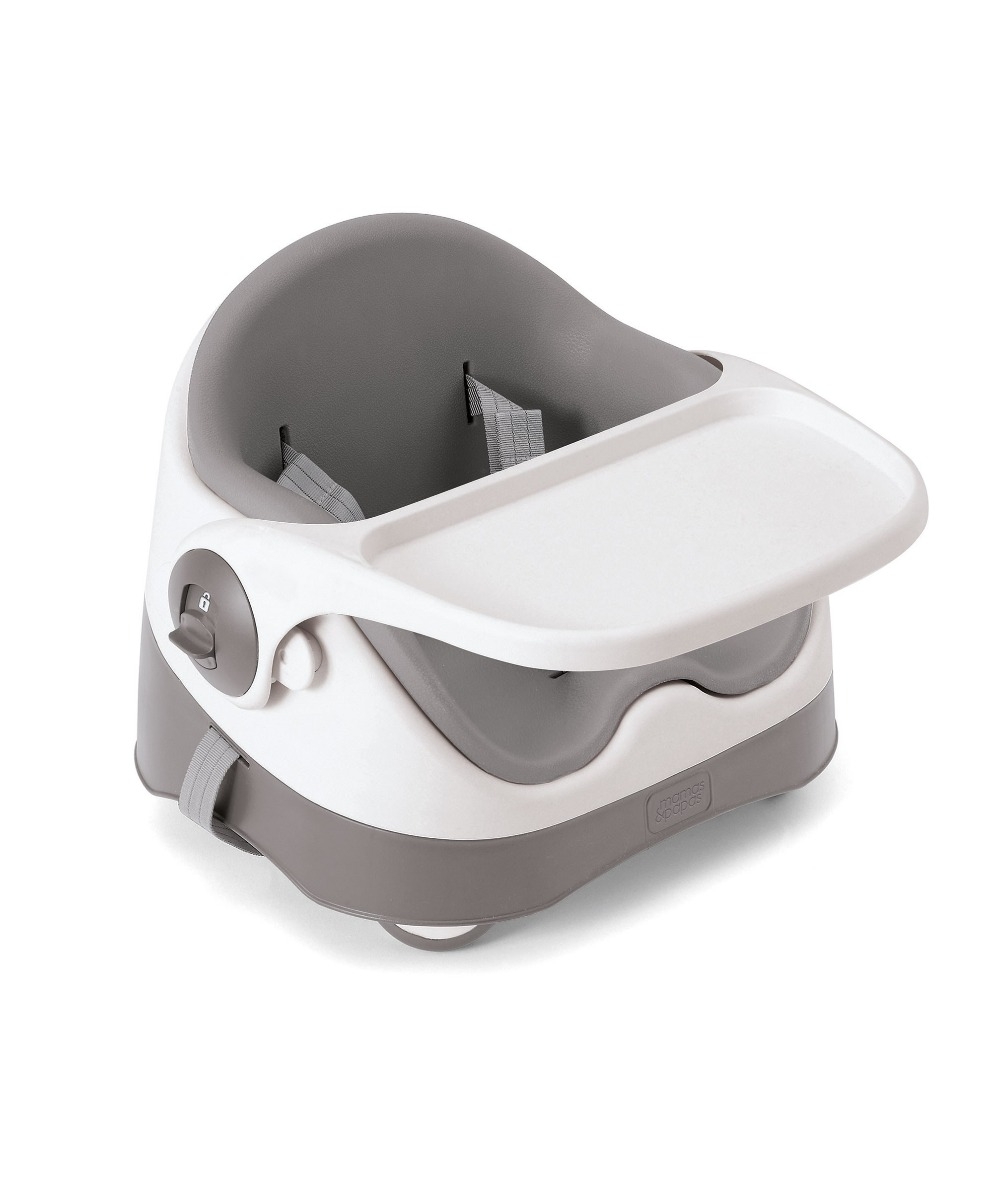 Mamas And Papas – Mamas & Papas Baby Bud With Detachable Tray – Soft Grey