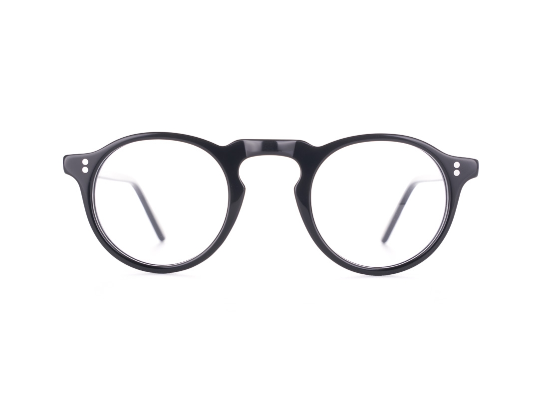 Honest – Jet Black – Acetate reading / Fashion Glasses Frames – Anti Scratch – BeFramed