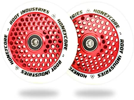 Root Industries Honey Core Scooter Wheels White/Red – Ripped Knees