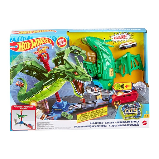 Hot Wheels Air Attack Dragon Playset – Children’s Games & Toys From Minuenta