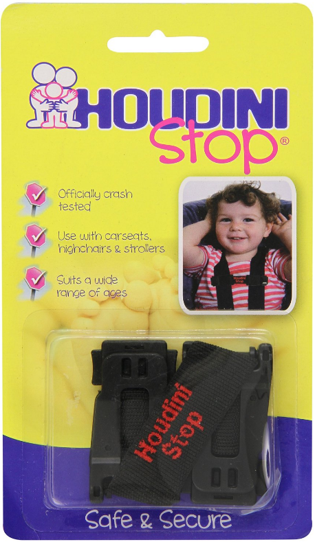 Baby Moments – Houdini Stop Chest Strap – Black – Woven Fabric
