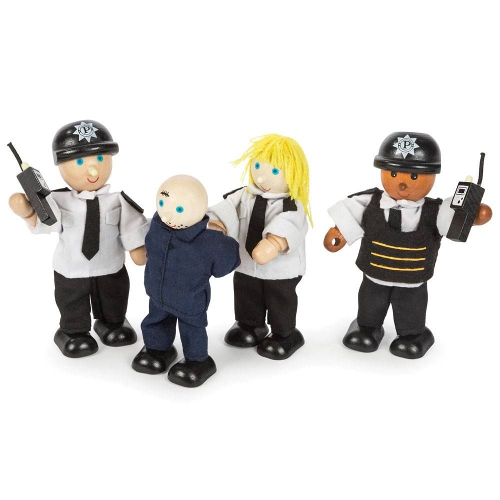 Bigjigs Police Officer and Prisoner – Children’s Learning & Vocational Sensory Toys For Children Aged 0-8 Years – Summer Toys/ Outdoor Toys