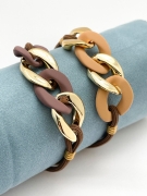 Bspoiled Women’s Hair Bobble Cuban Link in Set of 2 – BSpoiled