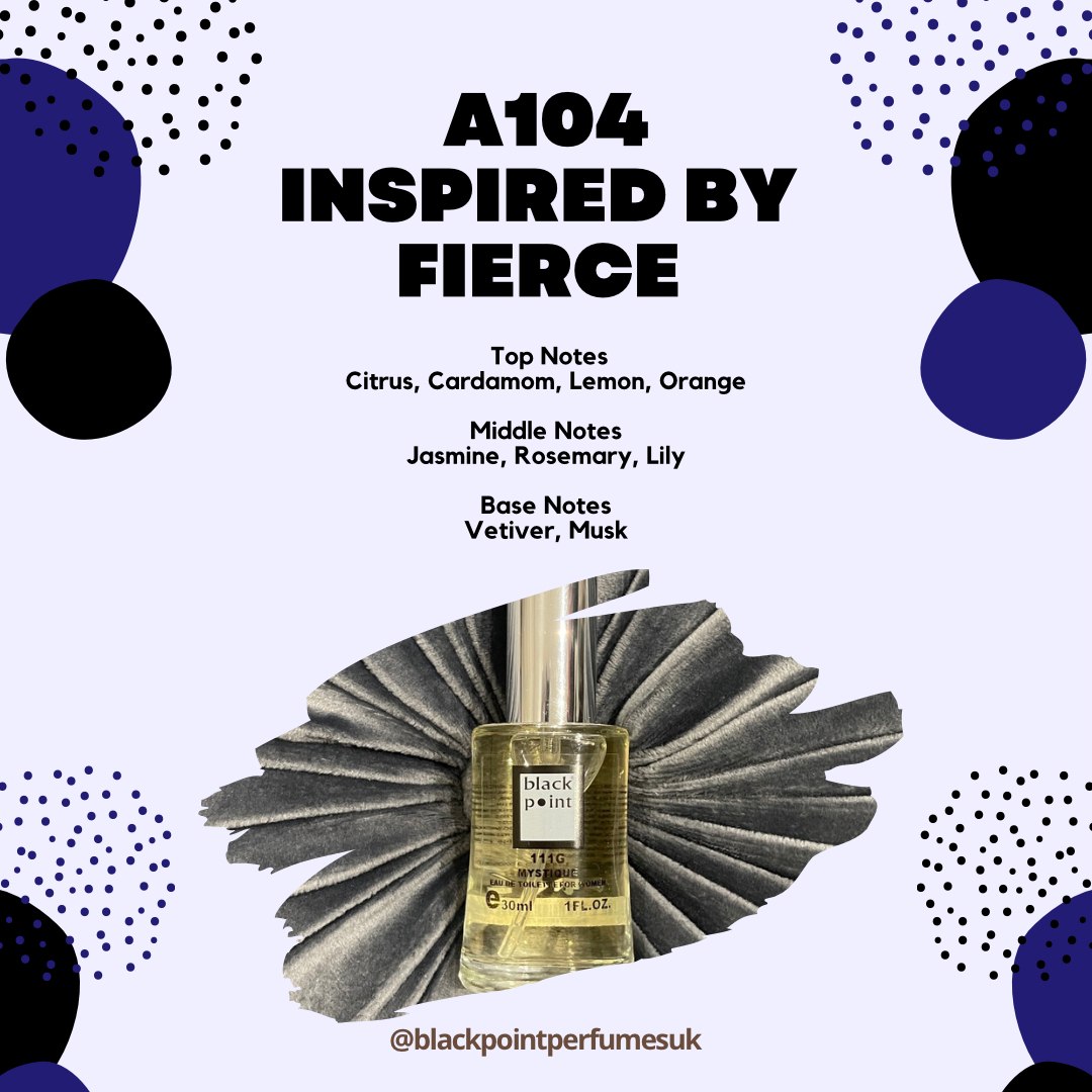 Inspired by Fierce EDT For Him – |Black Point Perfumes