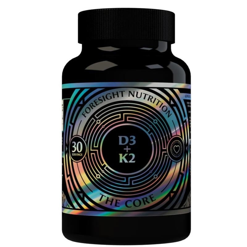 Foresight Nutrition Vitamin D3+K2 – Load Up Supplements
