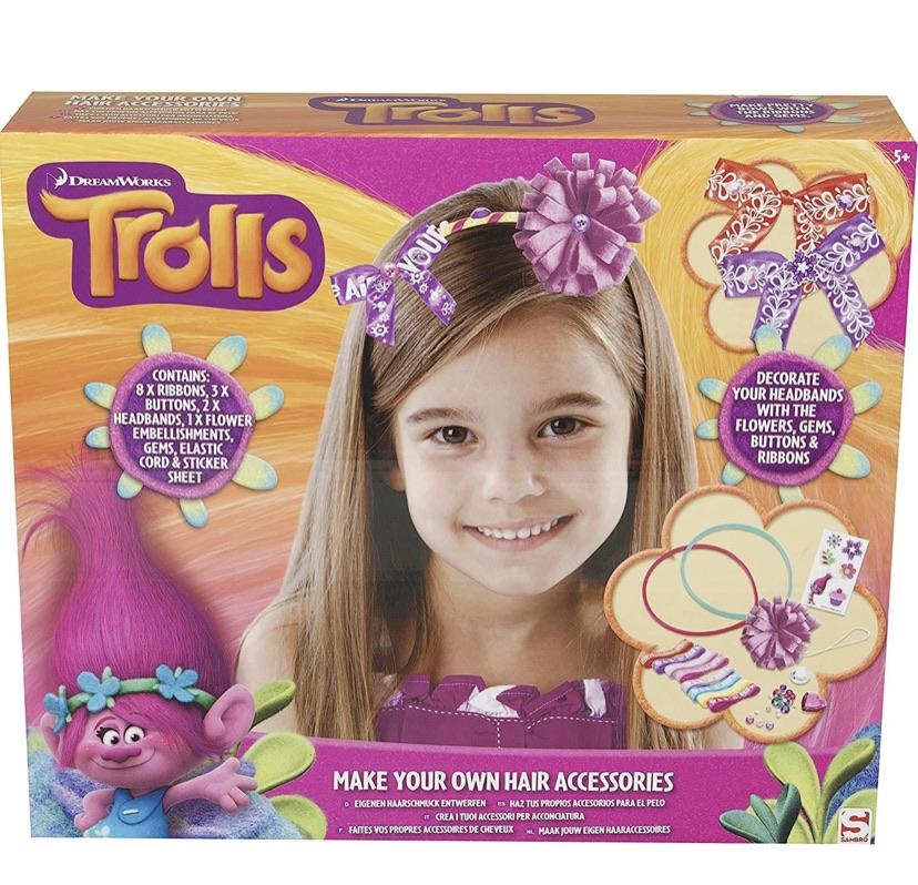 Trolls Make Your Own Hair Accessories Kit