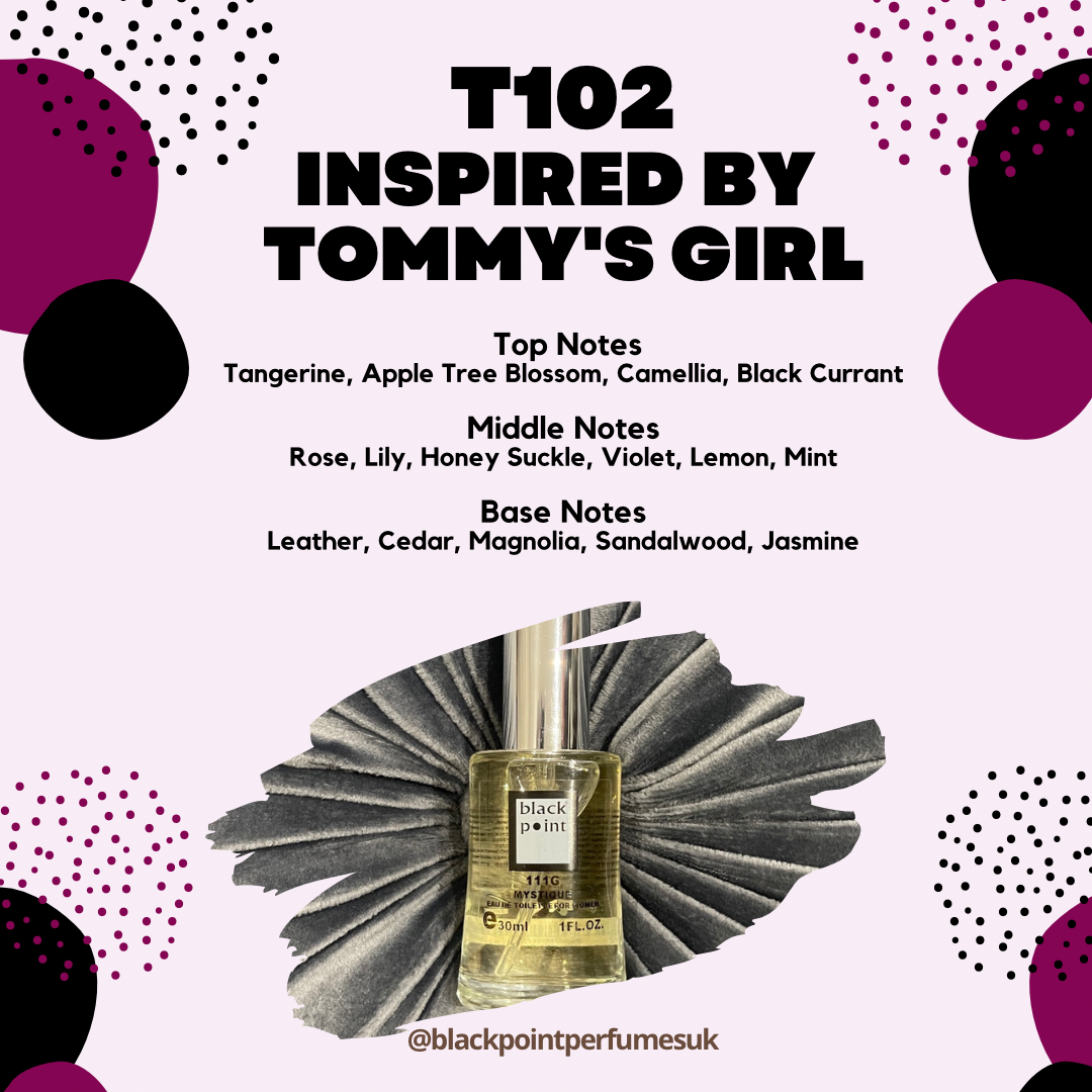 Inspired by Tommy’s Girl For Her – T102|Black Point Perfumes
