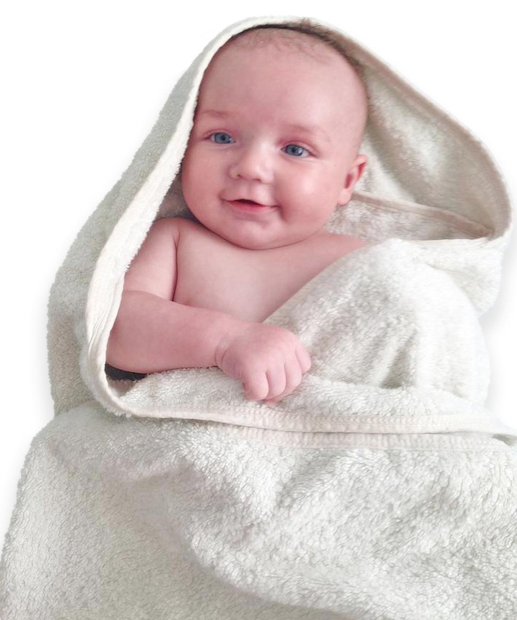 Greenfibres 100% Children’s Organic Hooded Bath Towel