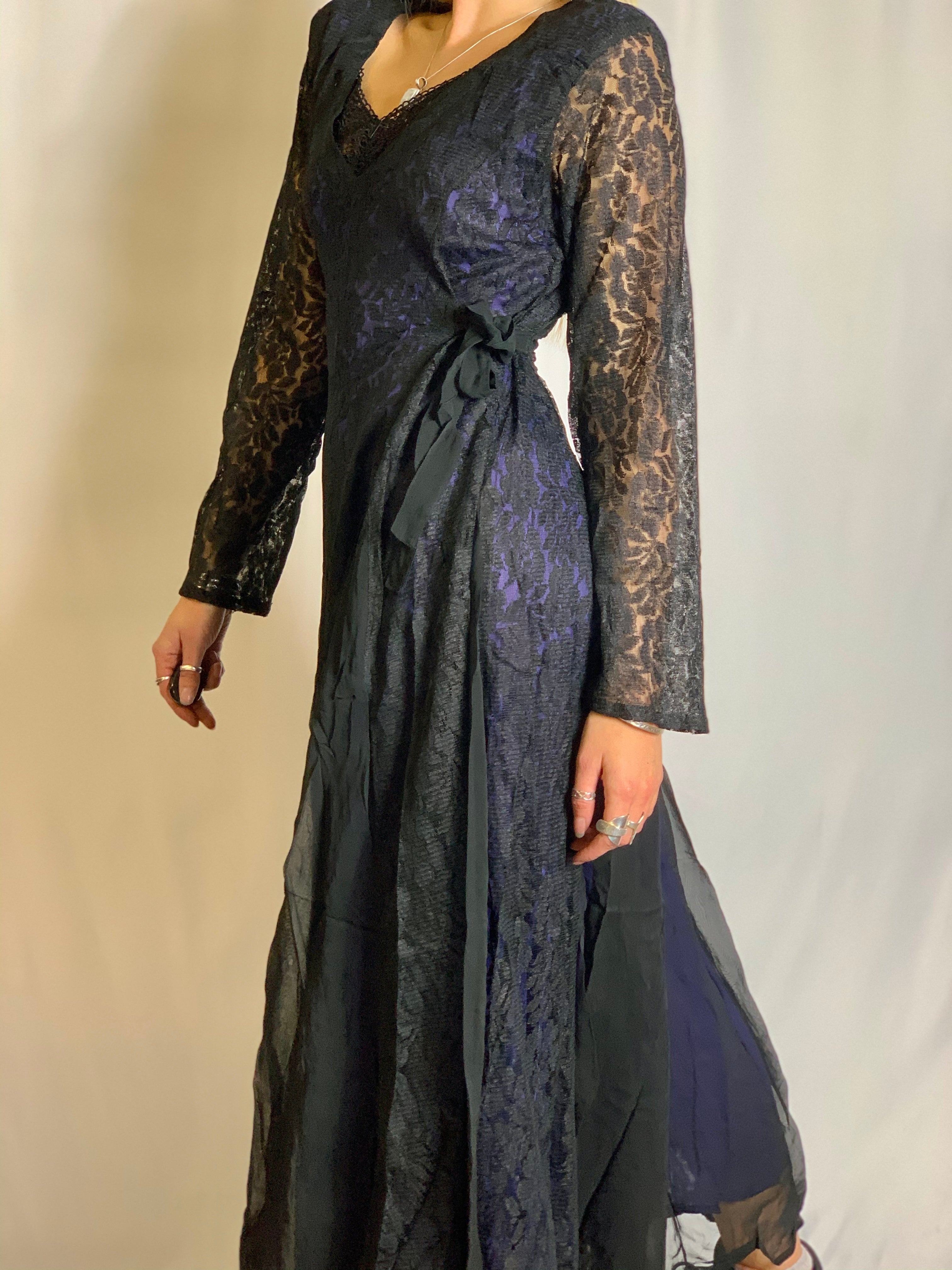 (Multi) Vintage Lace Maxi Dress – Portobello Vintage Market