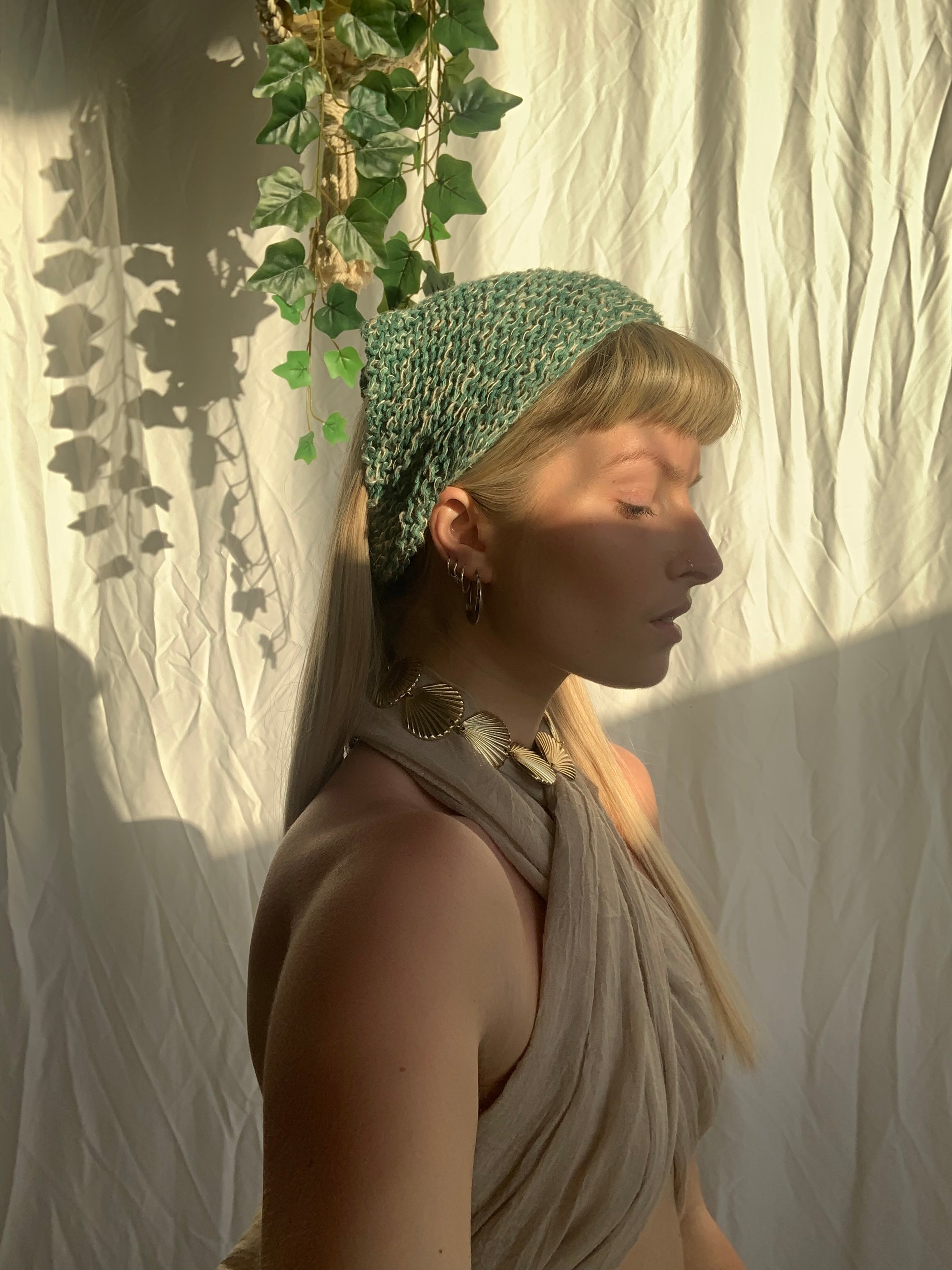 (Multi) Crochet Tie Bandana Khaki – Portobello Vintage Market