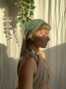 (Multi) Crochet Tie Bandana Khaki – Portobello Vintage Market