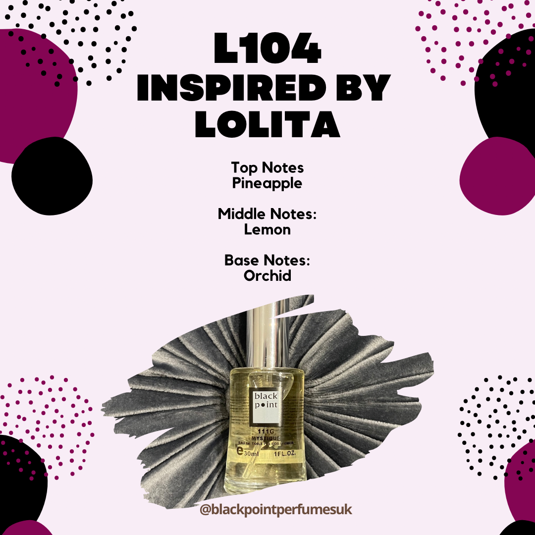 Inspired by Lolita EDT For Her – |Black Point Perfumes