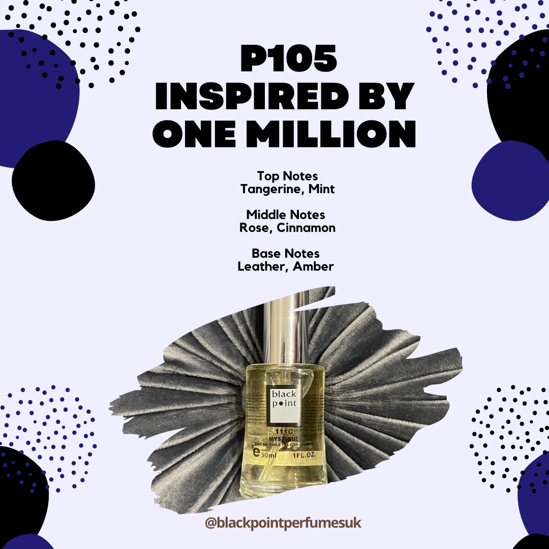 Inspired by One Million For Him – P105|Black Point Perfumes
