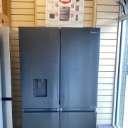 Hisense PureFlat RQ758N4SWF1 American Fridge Freezer – Black – Shop At Home