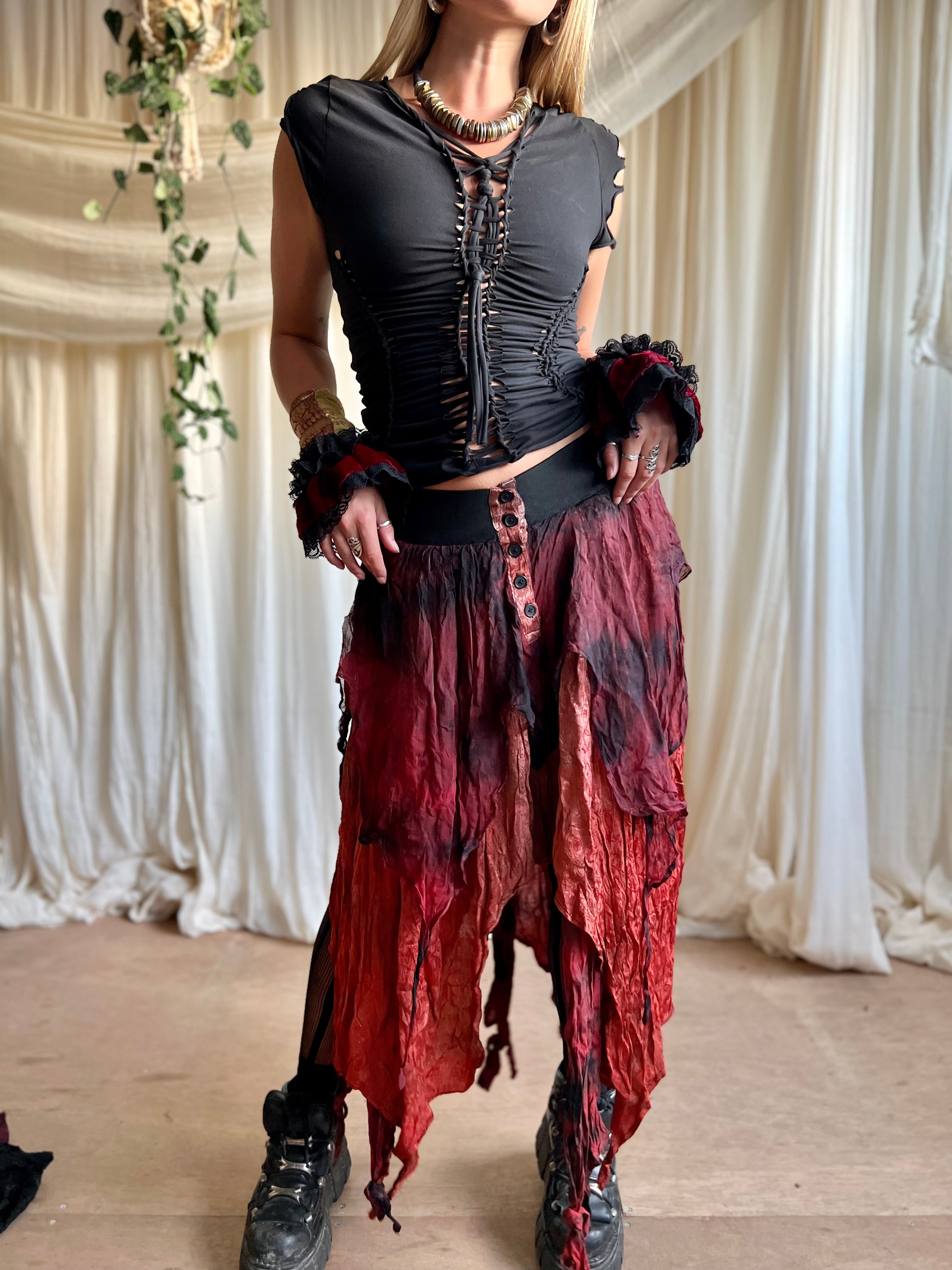 (Multi) Witchy Layered Pixie Skirt – Portobello Vintage Market