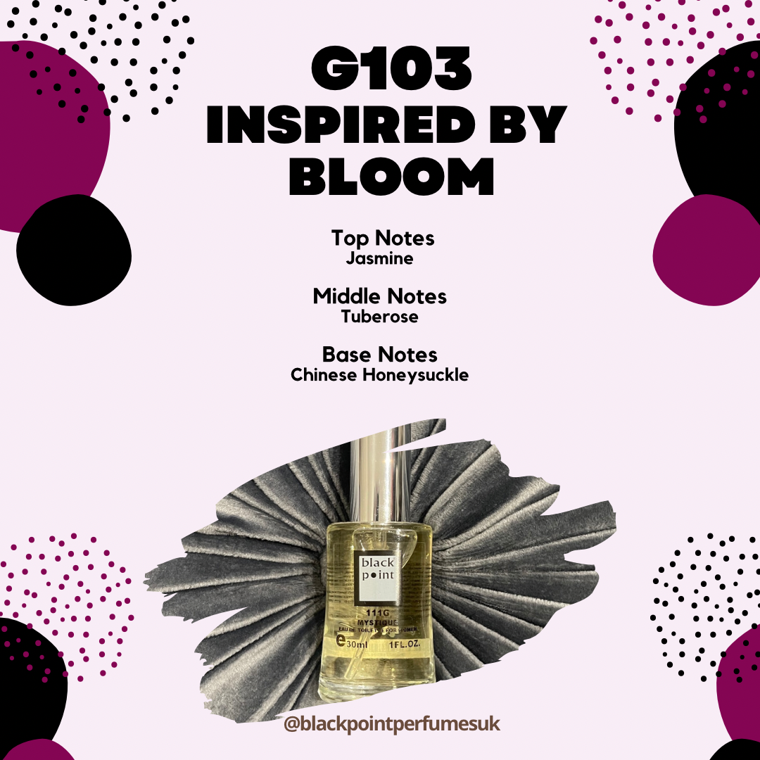 Inspired by Bloom For Her – G103|Black Point Perfumes
