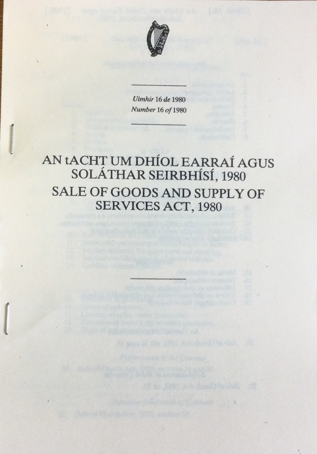 Sale of Goods Acts – Legalbooks