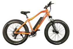 Fat Tyre Electric Bicycle G-Hybrid Mammoth Orange 500w Motor 48v Battery – 500w Brushless Motor