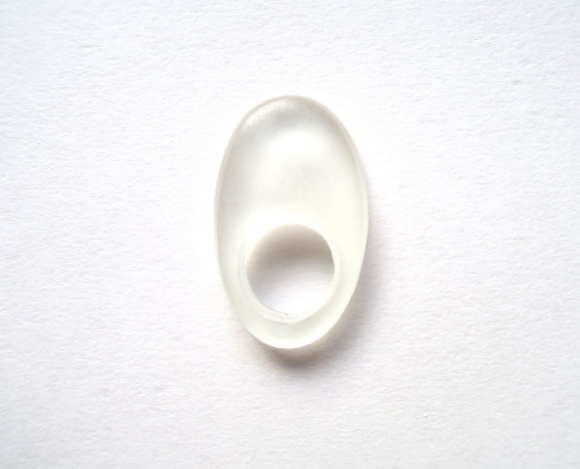 Clear Oval Ring – Develop-free – Ethikel
