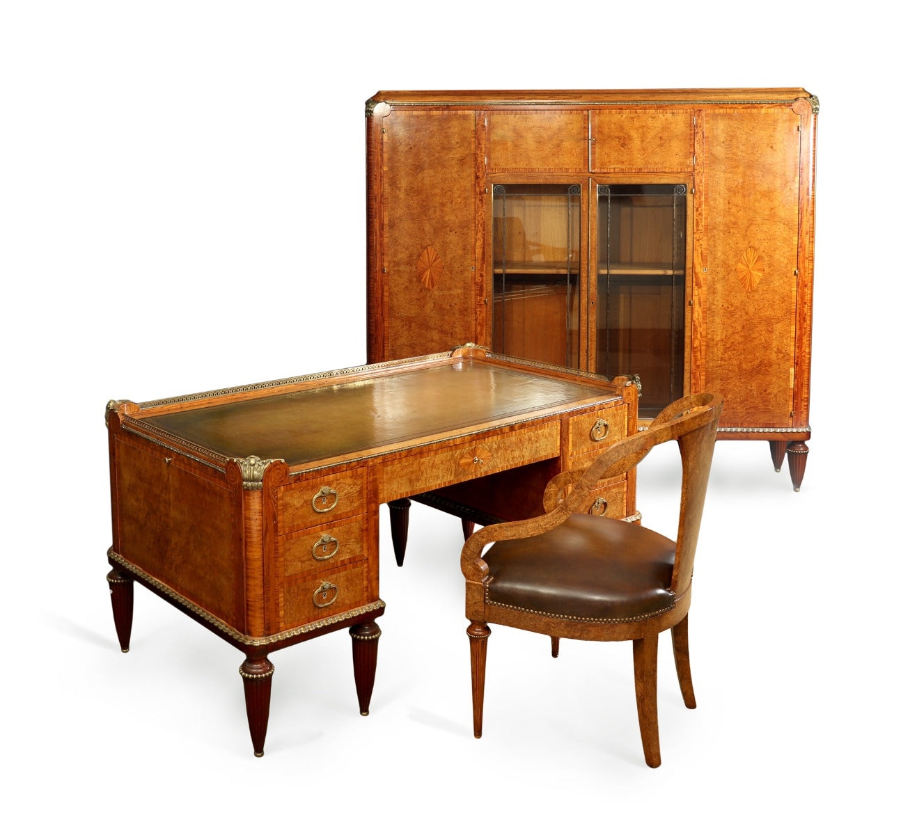 Art Deco Desk, Chair by Maurice Dufrene – The Furniture Rooms
