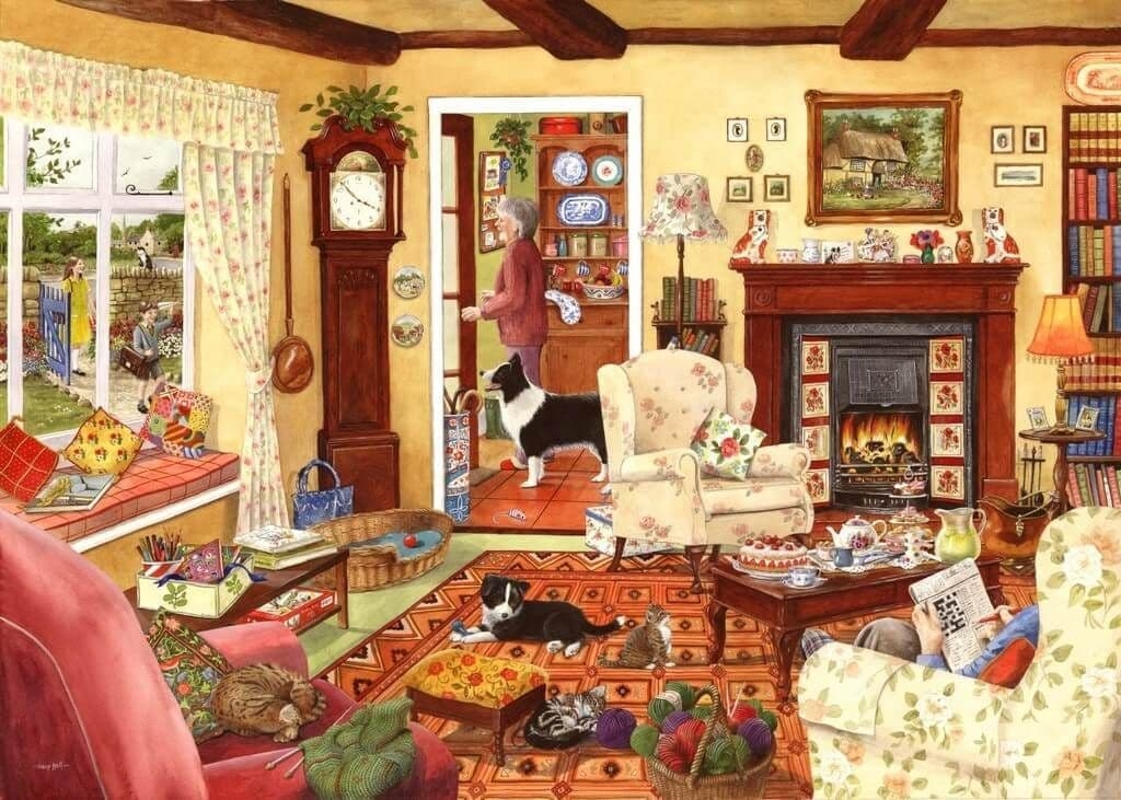 Jigsaw Puzzle In Time for Tea – 500XL Pieces – House of Puzzles – The Yorkshire Jigsaw Store