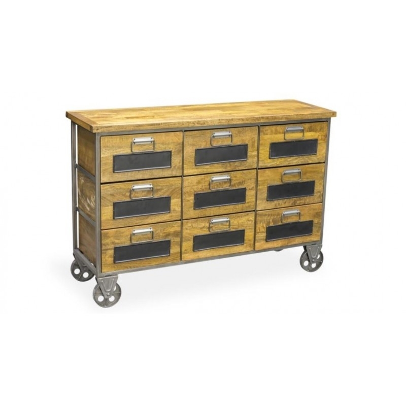 Industrial Apothecary Chest – Nine Drawers