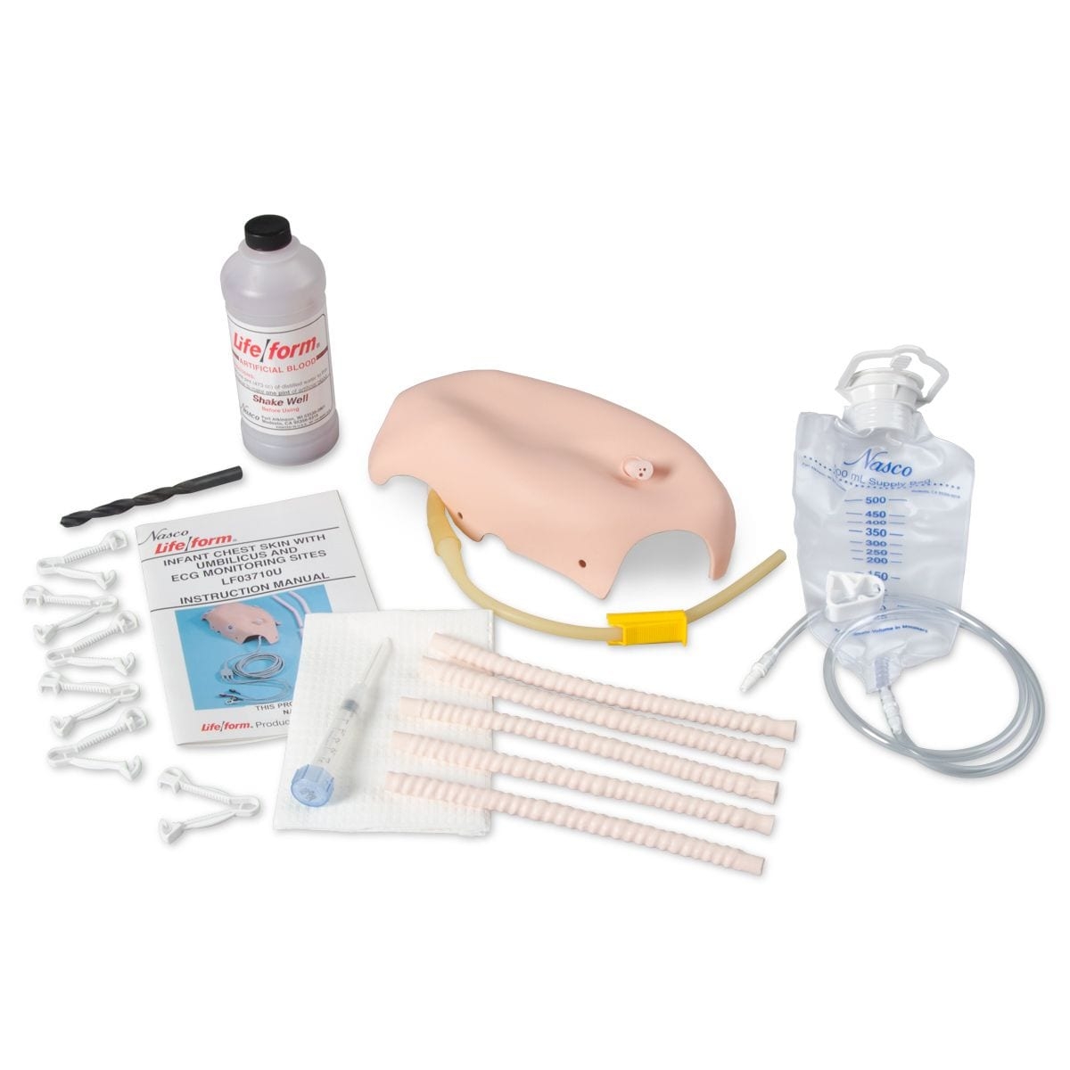 Infant ECG/Umbilical Cannulation Skin – Infant CRiSis Manikin upgrade – Medical Teaching Equipment – Simulaids